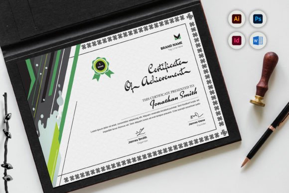 Design Professional Awards with a Certificate of Completion Template