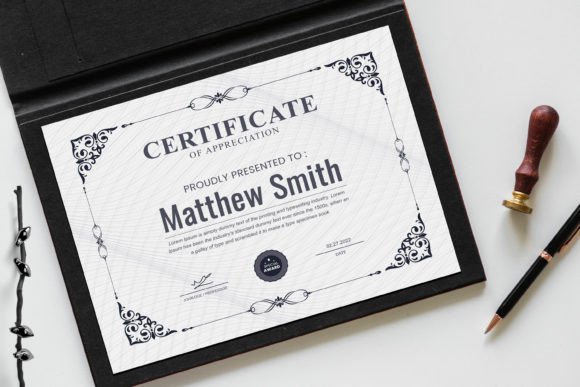 Designing Meaningful Recognition with a Certificate Template