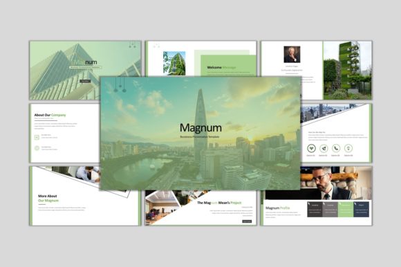 Magnum: A Clean, Powerful Template for Business Presentations