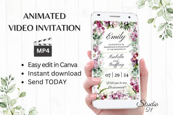Orchids Bridesmaid Proposal: A Modern Serif for Elegant Branding