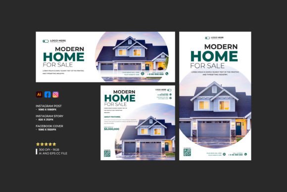 Real Estate Social Media Banner Template: Your Visual Toolkit