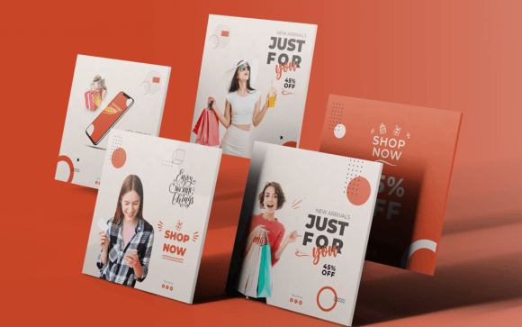 Social Media Templet-App-Shopping-034-22: Your Visual Branding Toolkit